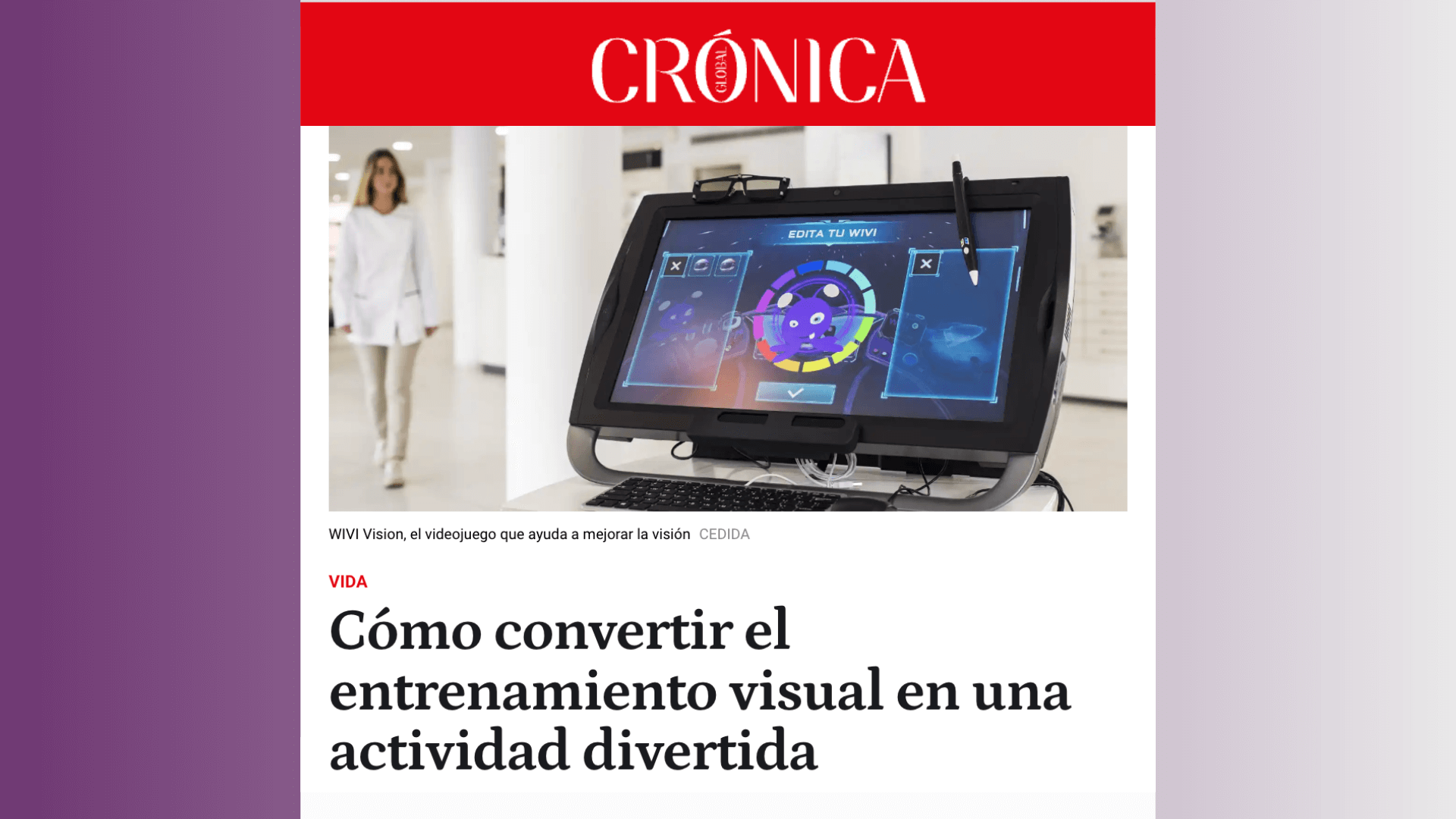 Cómo convertir el entrenamiento visual en una actividad divertida